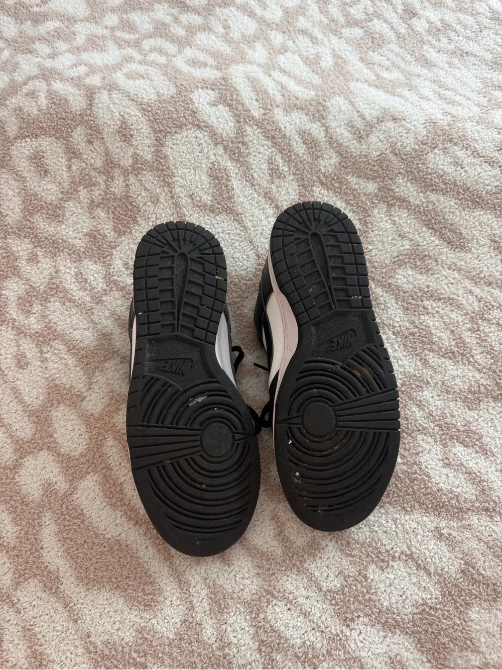 Nike Black and White Low-Top Sneakers